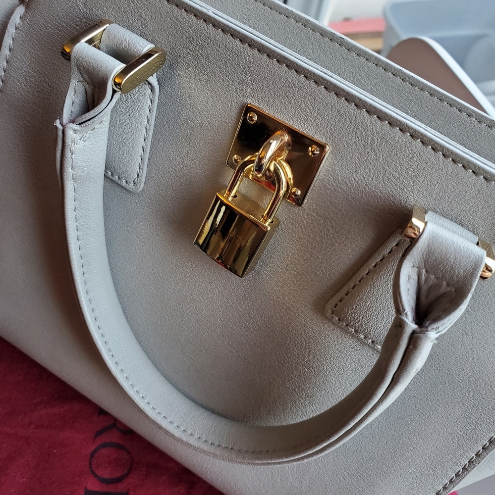 Angela Roi Sunday MINI Light Gray vegan bag